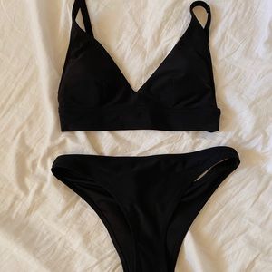 NWOT Aerie Black Bikini